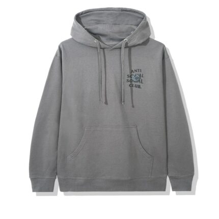 Anti Social Social Club Bat Emoji Hoodie – Gray 1