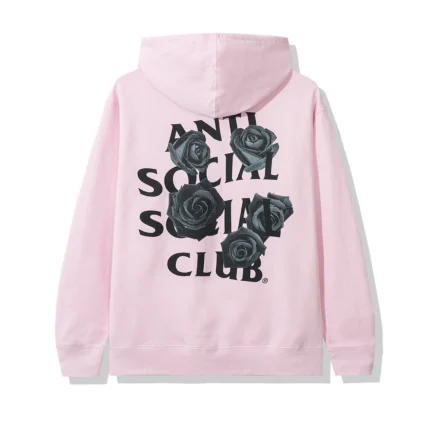 Anti Social Social Club Bat Emoji Hoodie – Pink