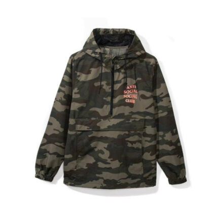 Anti Social Social Club Camo Anorak Hoodie 1