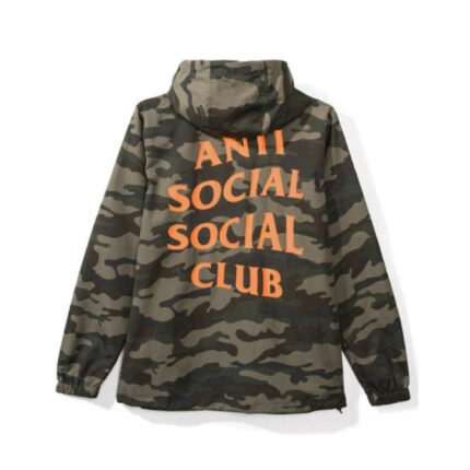 Anti Social Social Club Camo Anorak Hoodie