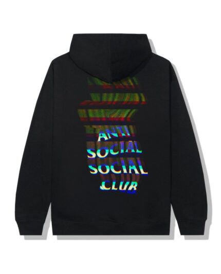 Anti Social Social Club Channel 747 Hoodie – Black