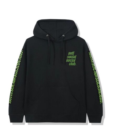 Anti Social Social Club Food Court Hoodie – Black 1