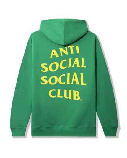 Anti Social Social Club Mind Games AF 21 Hoodie – Green