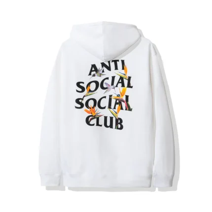 Anti Social Social Club Pair Of Dice Hoodie – White