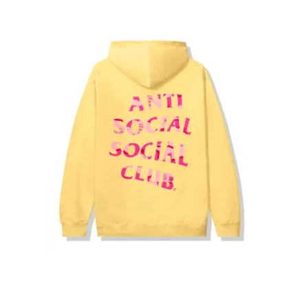 Anti Social Social Club Plain Sight Hoodie – Yellow