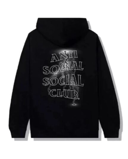 Anti Social Social Club Twisted Hoodie – Black