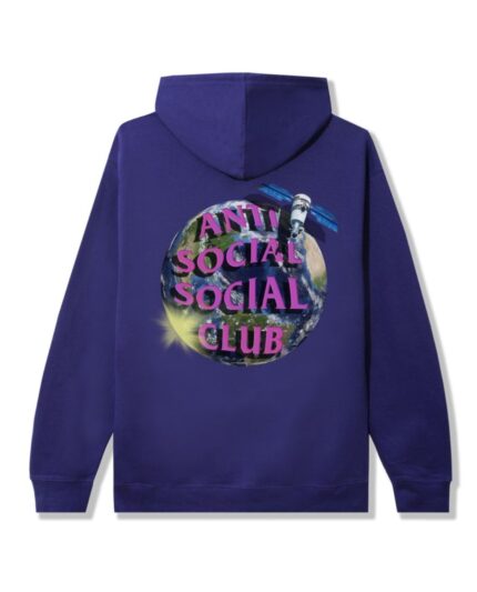 Anti Social Social Club Worldwide Hoodie – Purple