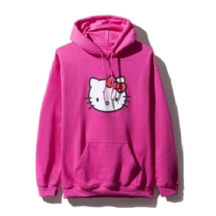 Anti Social Social Club x Hello Kitty Hoodie – Pink