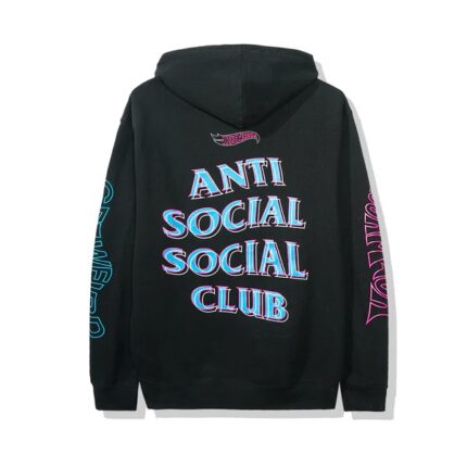 Anti Social Social Club x Hot Wheels Hoodie – Black