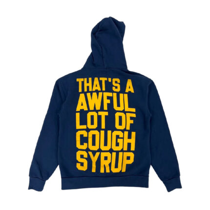 Awful Lot of Cough Syrup Hoodie – Navy 1