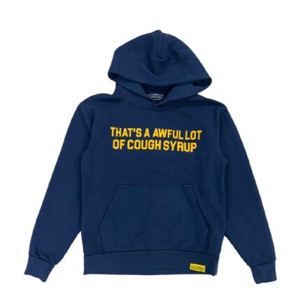 Awful Lot of Cough Syrup Hoodie – Navy