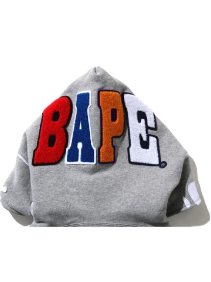 BAPE 2nd Ape Full Zip Hoodie – Gray 1 1