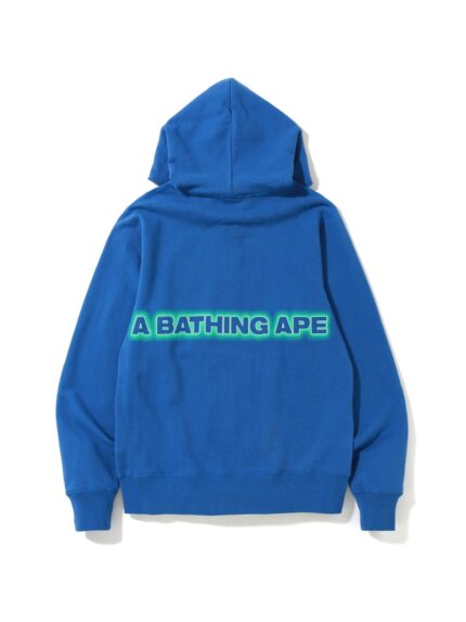 BAPE A Bathing Ape Full Zip Hoodie – Blue 1