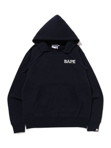 BAPE A Bathing Ape Relaxed Fit Pullover Hoodie FW22 – Navy