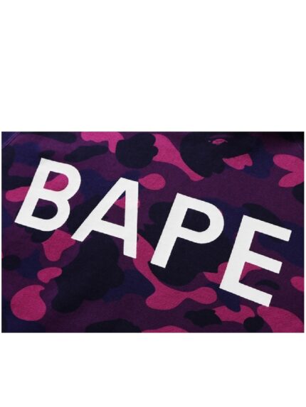 BAPE Color Camo Pullover Hoodie – Purple 1