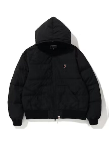 BAPE One Point Hoodie Down Jacket FW22 – Black