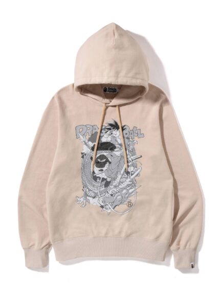 BAPE x Dragon Ball Z Pullover Hoodie – Beige