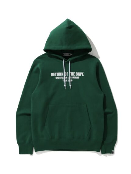 BAPE x Undefeated Pullover Hoodie – Green