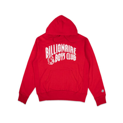 Billionaire Boys Club Classic Curve Logo Hoodie – Red