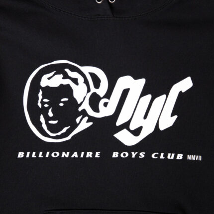 Billionaire Boys Club NYC Logo Hoodie – Black 1