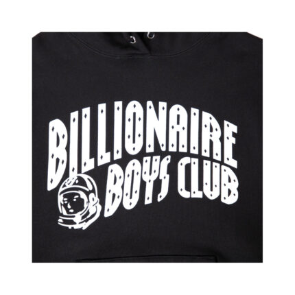 Billioniare Boys Club Classic Curve Logo Hoodie – Black 1