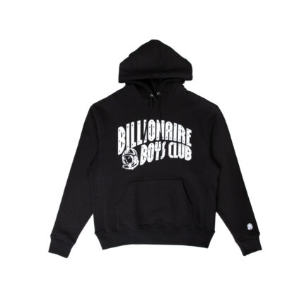 Billioniare Boys Club Classic Curve Logo Hoodie – Black