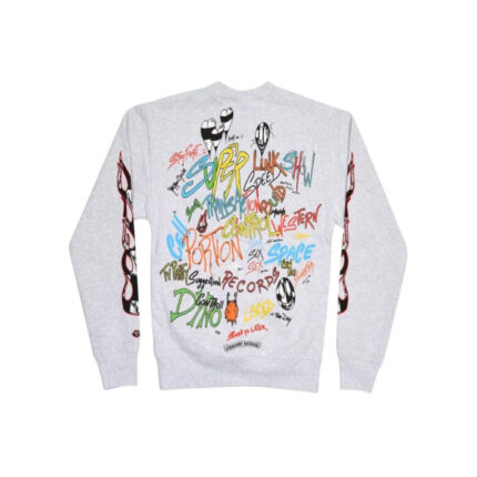 Chrome Hearts Matty Boy Brain Crewneck Sweatshirt