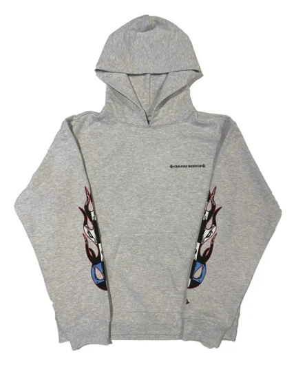 Chrome Hearts Matty Boy Brain Hoodie – Grey 1