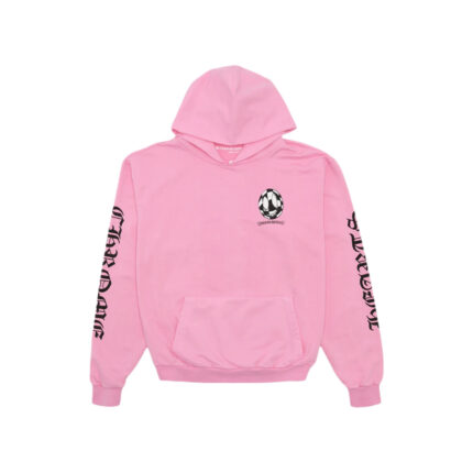 Chrome Hearts Matty Boy Vanity Affair Pullover Hoodie – Pink 1