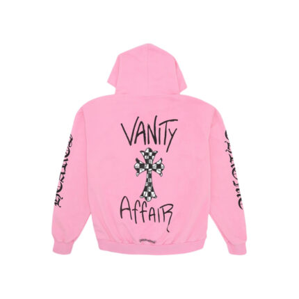 Chrome Hearts Matty Boy Vanity Affair Pullover Hoodie – Pink