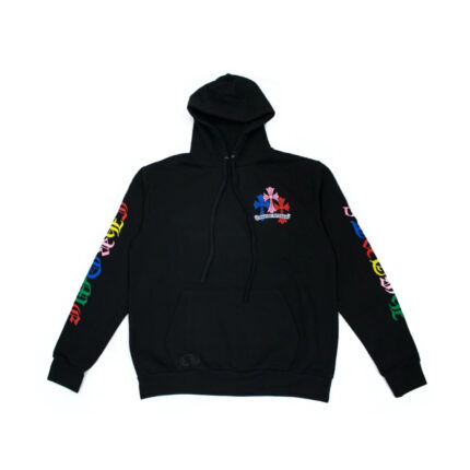 Chrome Hearts Multi Color Cross Cemetery Pullover Hoodie 1