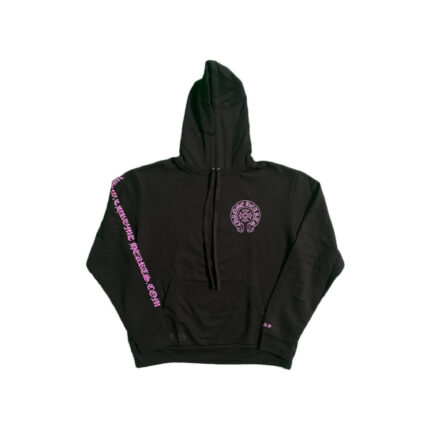 Chrome Hearts Online Exclusive Horse Shoe Hoodie – Black 1