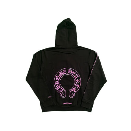 Chrome Hearts Online Exclusive Horse Shoe Hoodie – Black