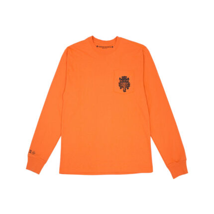 Chrome Hearts Vine Dagger Sweatshirt – Orange 1