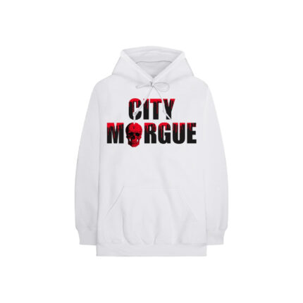 City Morgue x Vlone Dogs Hoodie – White