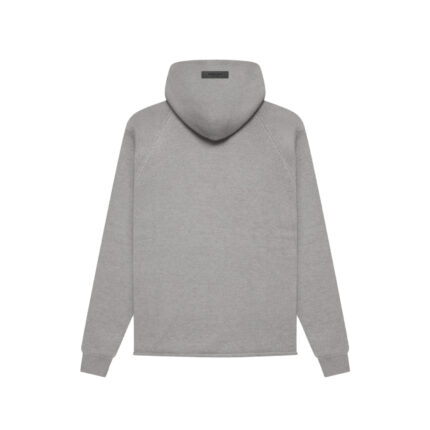 Fear of God Essentials Knit Hoodie – Dark Oatmeal 1