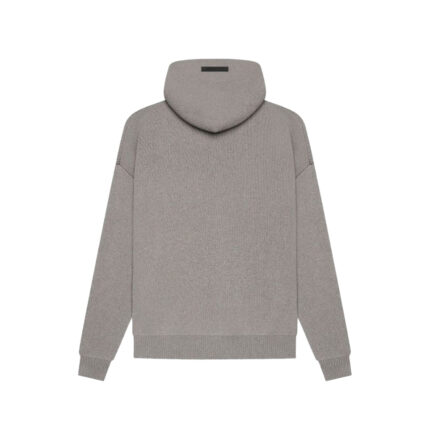 Fear of God Essentials Knit Pullover Hoodie – Dark Heather – SS21 1