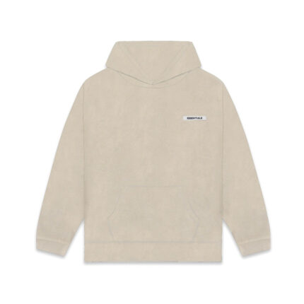 Fear of God Essentials Polar Fleece Hoodie – Khaki – FW20