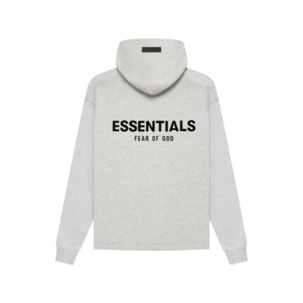 Fear of God Essentials Relaxed Hoodie – Oatmeal – SS22 1