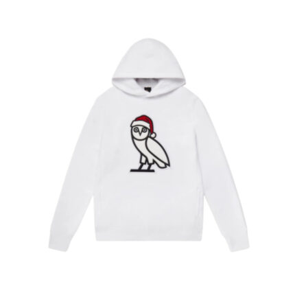 OVO Holiday Owl Combed Cotton Hoodie 1