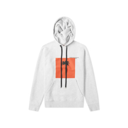 Palm Angels Front Palm X Palm Hoodie – Gray