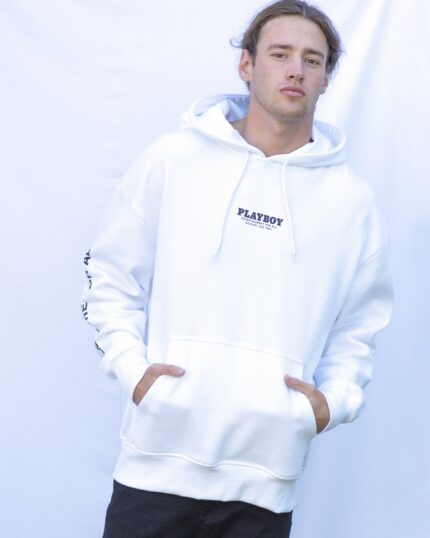 Play Boy Jan 89 Hoodie White