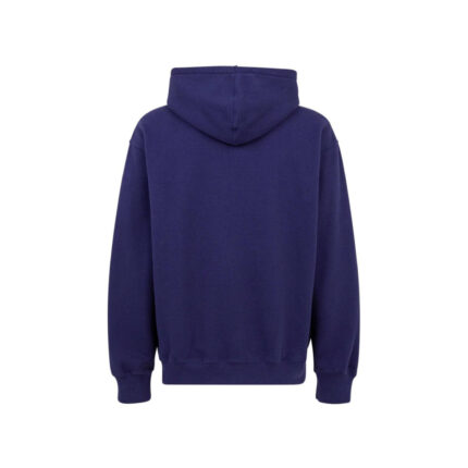 Supreme Denim Logo Hoodie – Navy 1