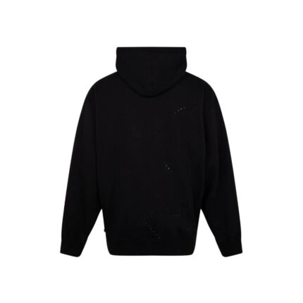 Supreme Laser Cut ‘S Logo Hoodie – Black 1