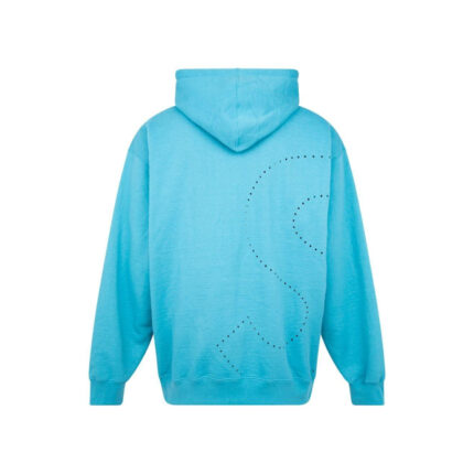 Supreme Laser Cut ‘S Logo Hoodie – Blue 1