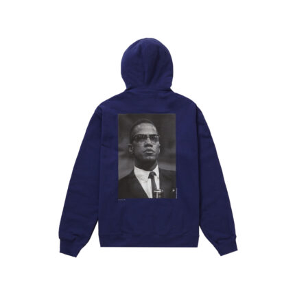 Supreme Roy DeCarava Malcolm X Hooded Sweatshirt – Navy