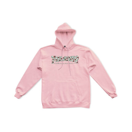Thrasher Roses Pullover Hoodie – Pink