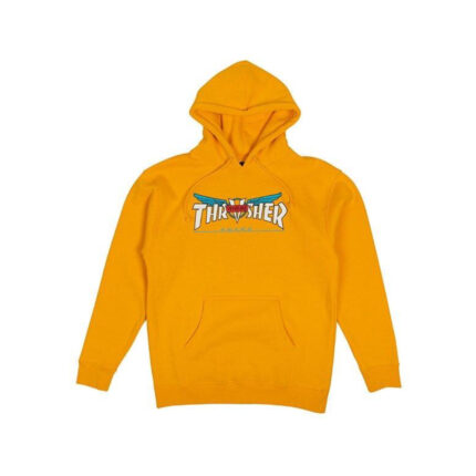 Thrasher Venture Collab Hoodie – Yellow