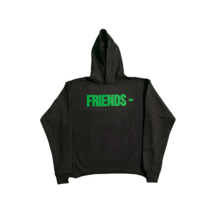 Vlone Green Friends Hoodie – Black