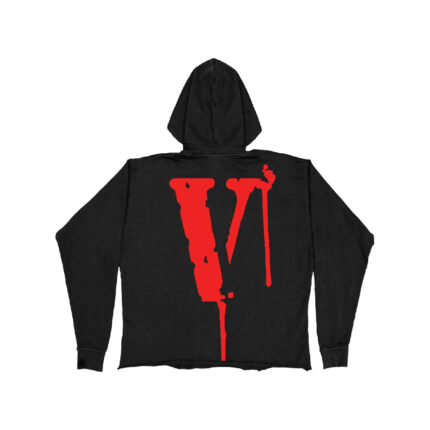 Vlone Laugh Now Cry Later Hoodie – Black 1